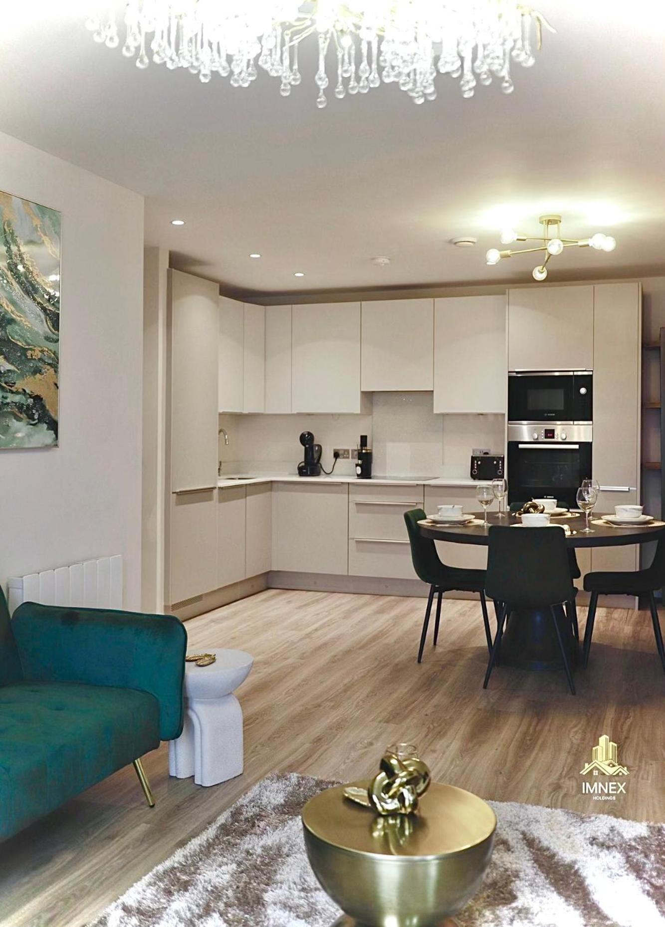 2Br Luxury Flat Belfast City Centre , Free Snacks & Free Netflix Exterior photo